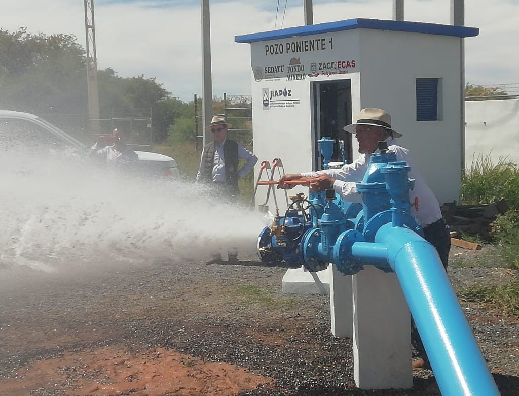 JIAPAZ pone en operación 2 nuevos pozos para garantizar suministro de